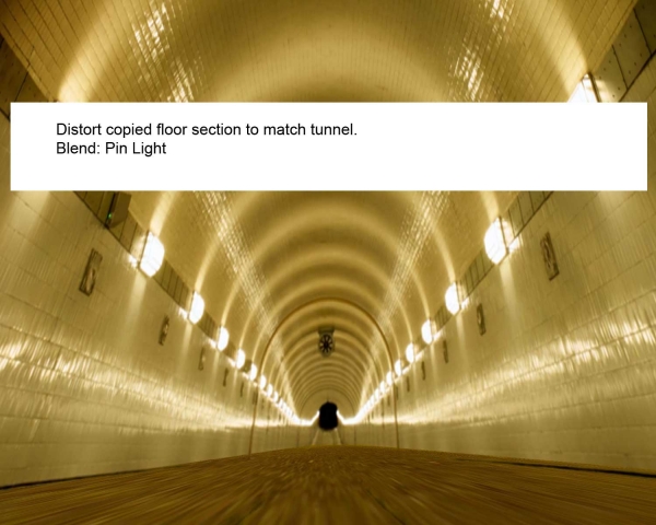 Creation of Tunnel Concert: Step 3